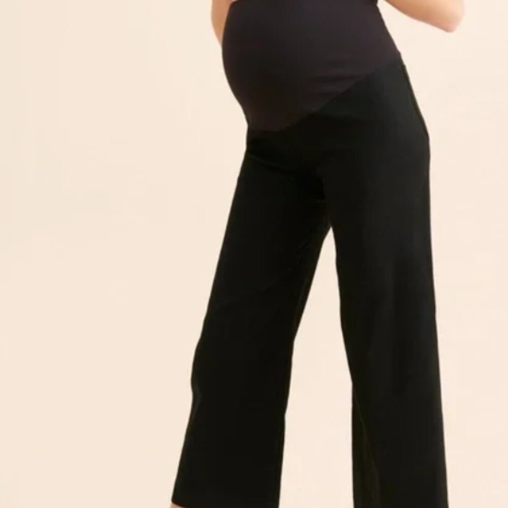 NWT Maeve Maternity Colette pants black, size 0